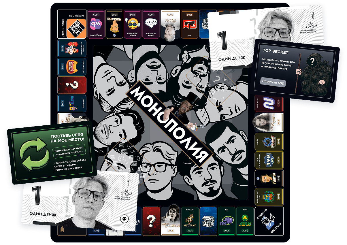 Моя сбалансированная версия «Монополии»